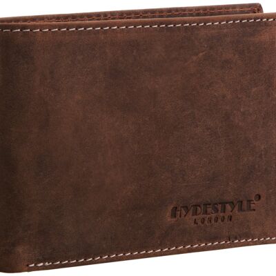 Venator distressed leather trifold coin wallet #GW55