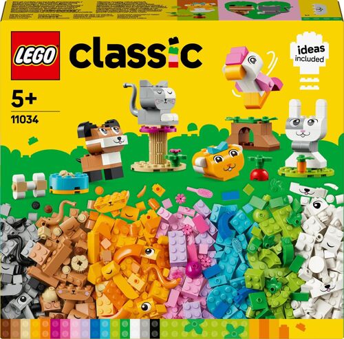 LEGO 11034 - Animaux De Compagnie Créatif Classic
