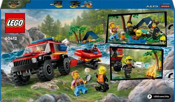 LEGO 60412 - Camion De Pompiers Et Canot City 2