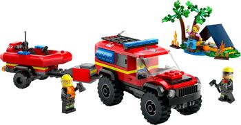 LEGO 60412 - Camion De Pompiers Et Canot City 3