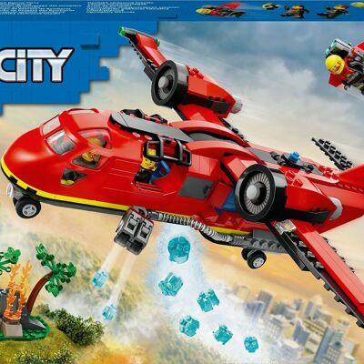 LEGO 60413 - Avion De Sauvetage Pompiers City