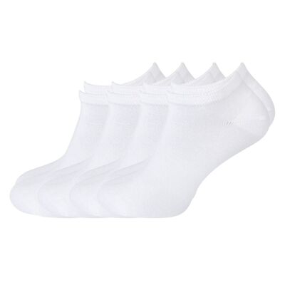 green-goose Chaussettes en bambou Femme | 4 paires | Blanc