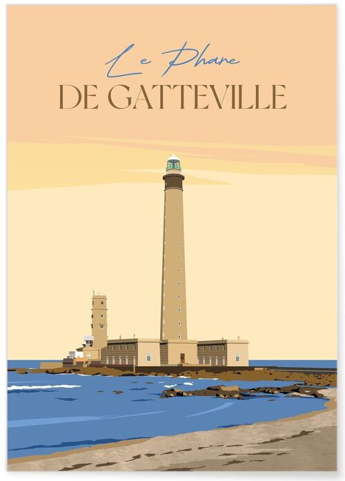 Affiche Le Phare de Gatteville