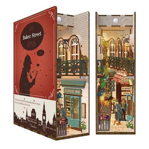 Achat Serre-livres DIY Book Nook Baker Street, Tone-Cheer, TQ108