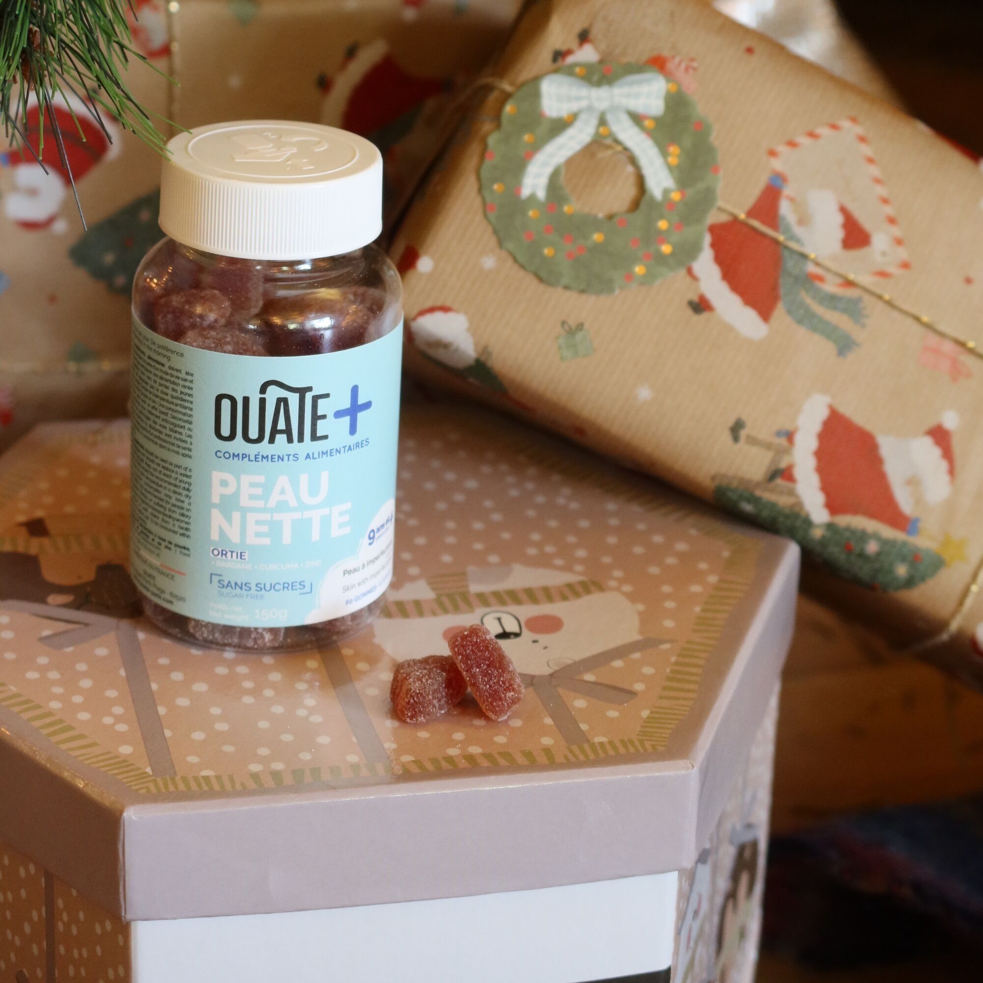 Integratore alimentare anti-imperfezioni/acne senza zucchero - Clear Skin Gummies