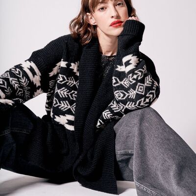 BALZAC knitted jacket