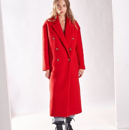 Manteau rouge RIVERAIN