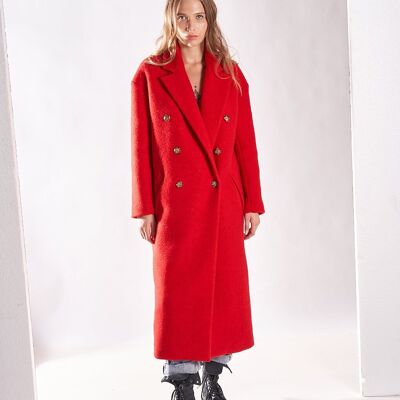 Cappotto rosso RIVERAIN