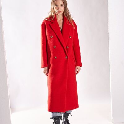 abrigo rojo RIVERAIN
