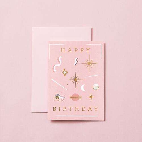 'Happy Birthday' Card