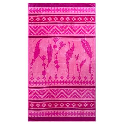 Bamba Velvet Terry Beach Towel Size 86x160cm