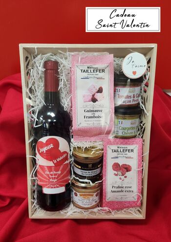 Cadeau Saint Valentin - Coffret gastronomique 1