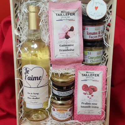 Valentinstagsgeschenk - Gourmet-Box