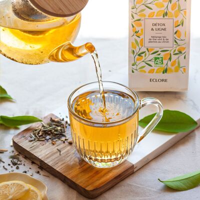 Línea de té detox orgánico y a granel