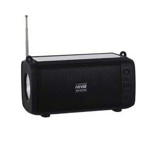 Wireless Bluetooth speaker - Solar - NS123S - 881391 - Black