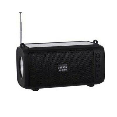 Altavoz Bluetooth inalámbrico - Solar - NS123S - 881391 - Negro