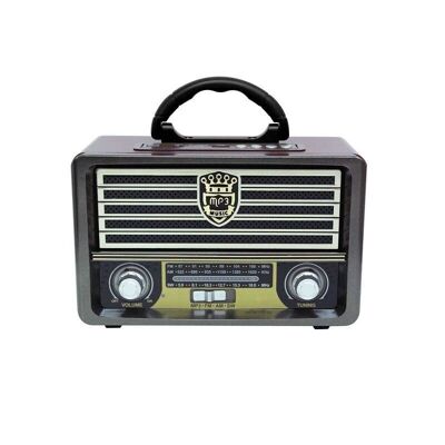 Retro-wiederaufladbares Radio – M-113-BT – 861138