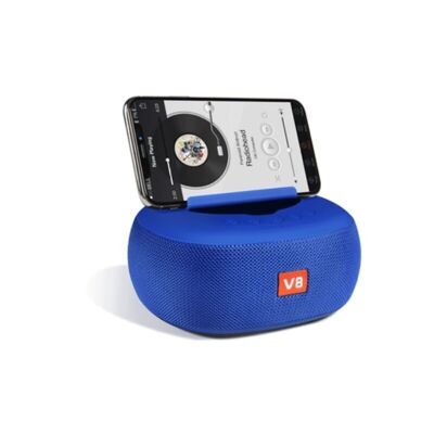 Kabelloser Bluetooth-Lautsprecher mit Smartphone-Basis – V8 – 716880 – Blau