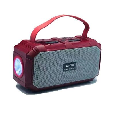 Altoparlante wireless Bluetooth - WS1866 - 883679 - Rosso