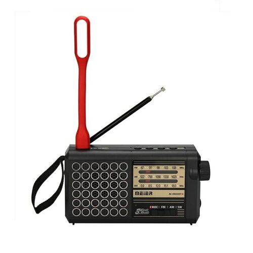 Retro Rechargeable Radio - M9002BTS - 120189