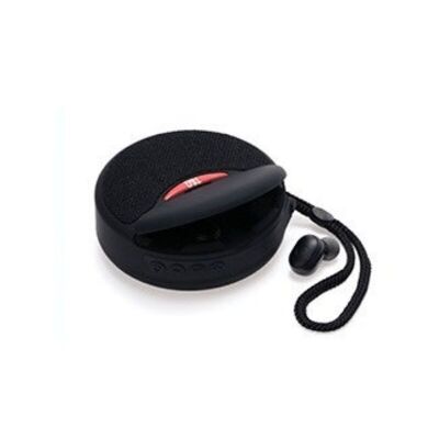 Altavoz Bluetooth inalámbrico con auriculares - TG-808 - 883808 - Negro