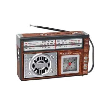Radio rechargeable rétro - XB-912BT-CS - 009124 - Marron