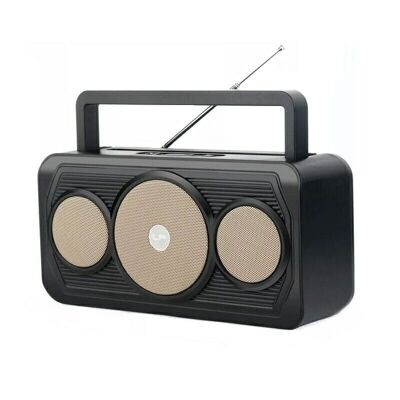 Rechargeable radio - V20SUN - 884522 - Gold
