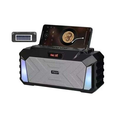 Wireless Bluetooth speaker with solar panel - P50S - 884669