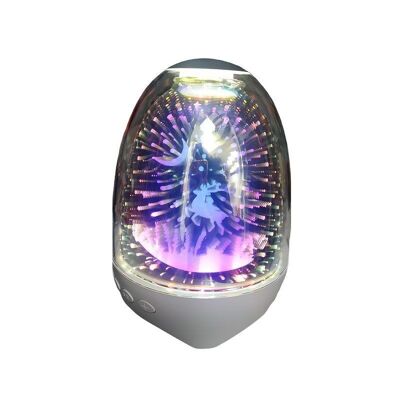 Wireless Bluetooth Speaker with Radio and Light Patterns - S609 - 883648 - Flying Deer