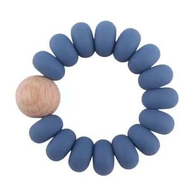 Baby Silicone Teether | Rondo | COBALT