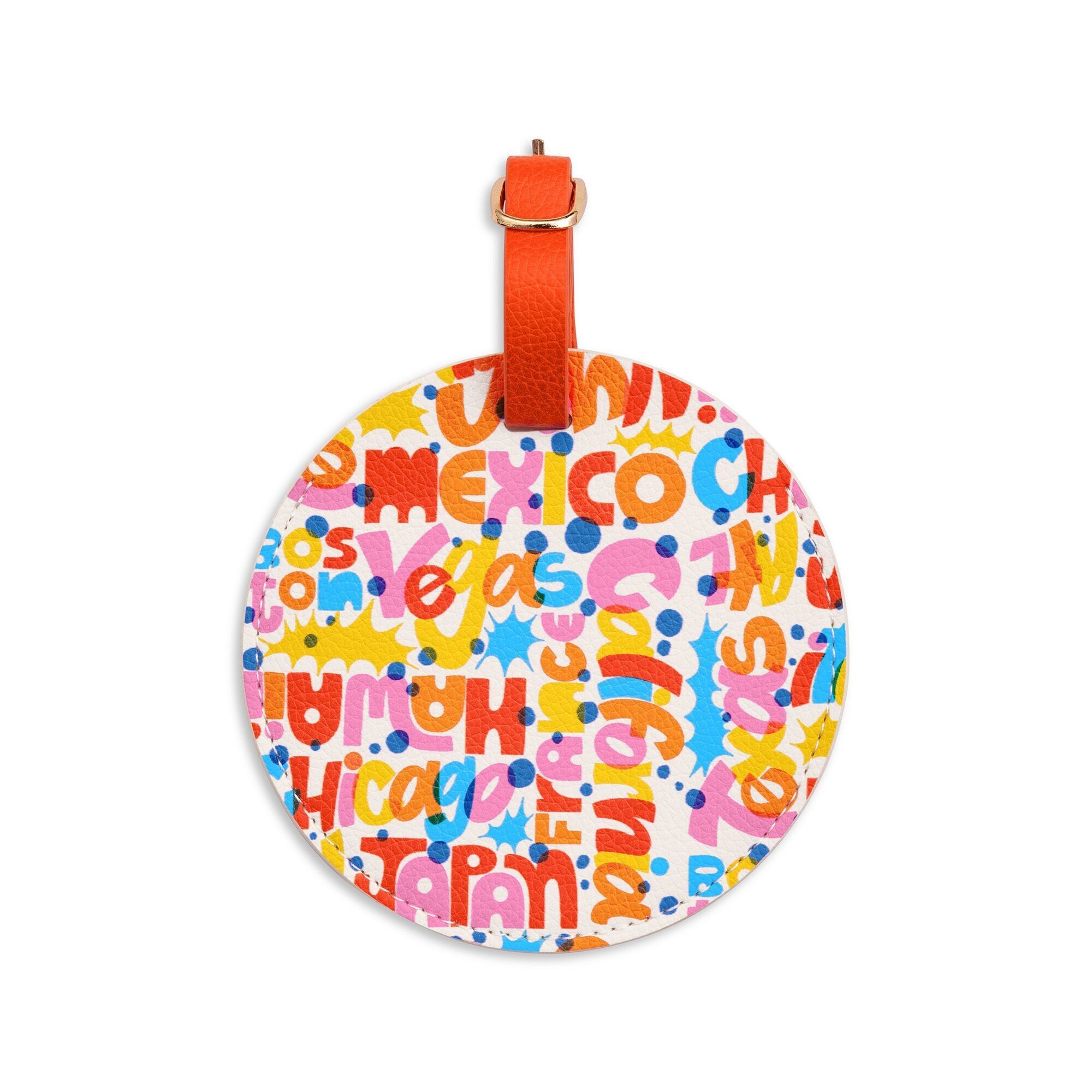 Etichetta per bagaglio Getaway Round, Città