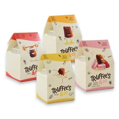 TRUFFEE'S & CO MINI CASES 50g - Box of 20 mini cases