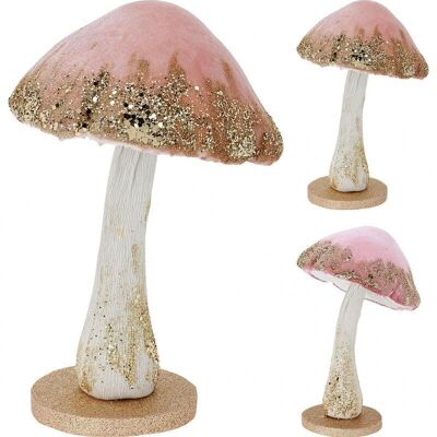 Glitter mushroom