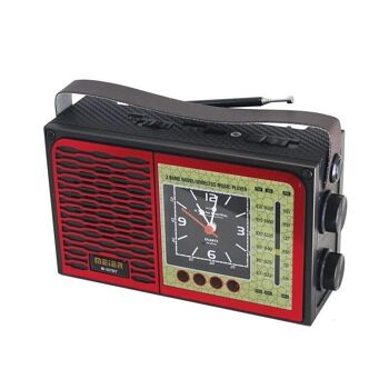 Radio rechargeable - M557-BT - 005577 - Rouge