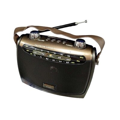Radio rechargeable - M566 BT - 615665 - Marron