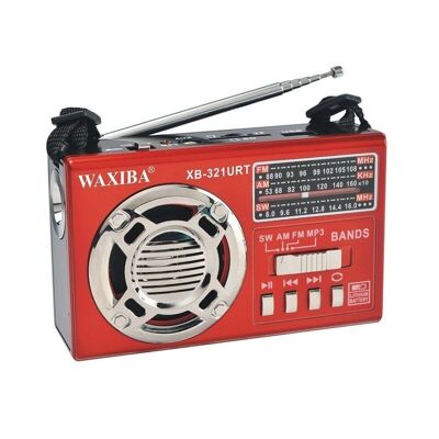 Radio recargable - XB321URT - 863210 - Rojo