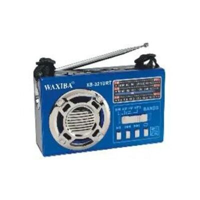 Radio rechargeable - XB321URT - 863210 - Bleu