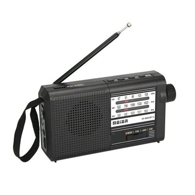 Rechargeable radio with solar panel - M9001BTS - 090010