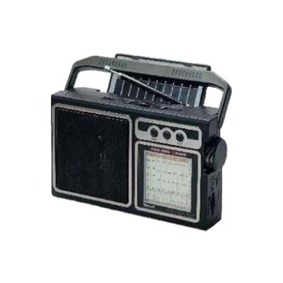 Solar powered rechargeable radio - RX BT319S - 093196