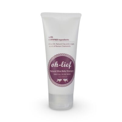 Oh-Lief Champú y lavado para bebé de oliva natural 100 ml