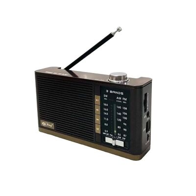 Wiederaufladbares Radio – PX-92BT – 000923 – Schwarz