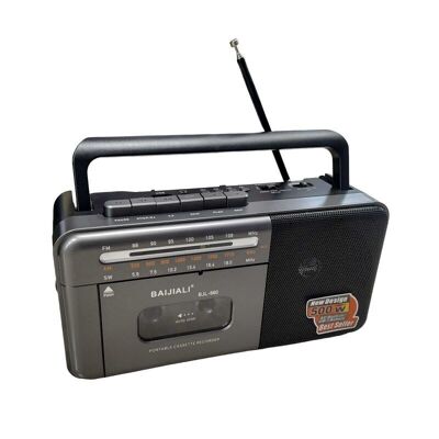 Radio - Lettore di cassette – BJL660 - 306603 - Grigio