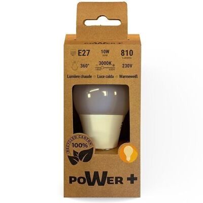 Bombilla LED E27 10W 3000K