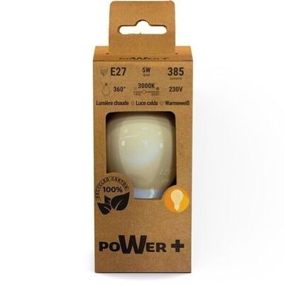 LED bulb E27 5W 30000K G45