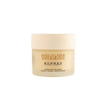 MÜNNAH HYDRATION - Crema ideale per riequilibrare l'olio nella pelle acneica e mista - 50 ml