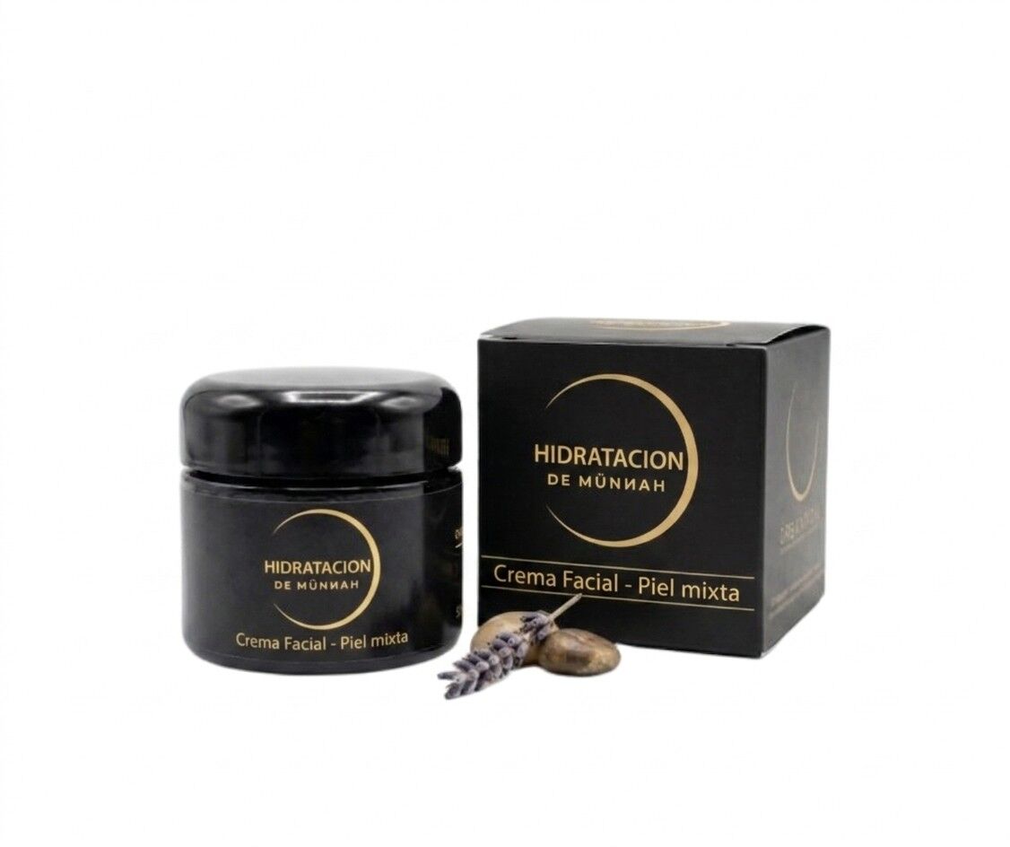 MÜNNAH HYDRATION – Ideale Creme zum Ölausgleich bei Akne und Mischhaut – 50 ml