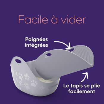 Tapis à litière Litter Genie® Pour Bac À Litière Litter Box 3