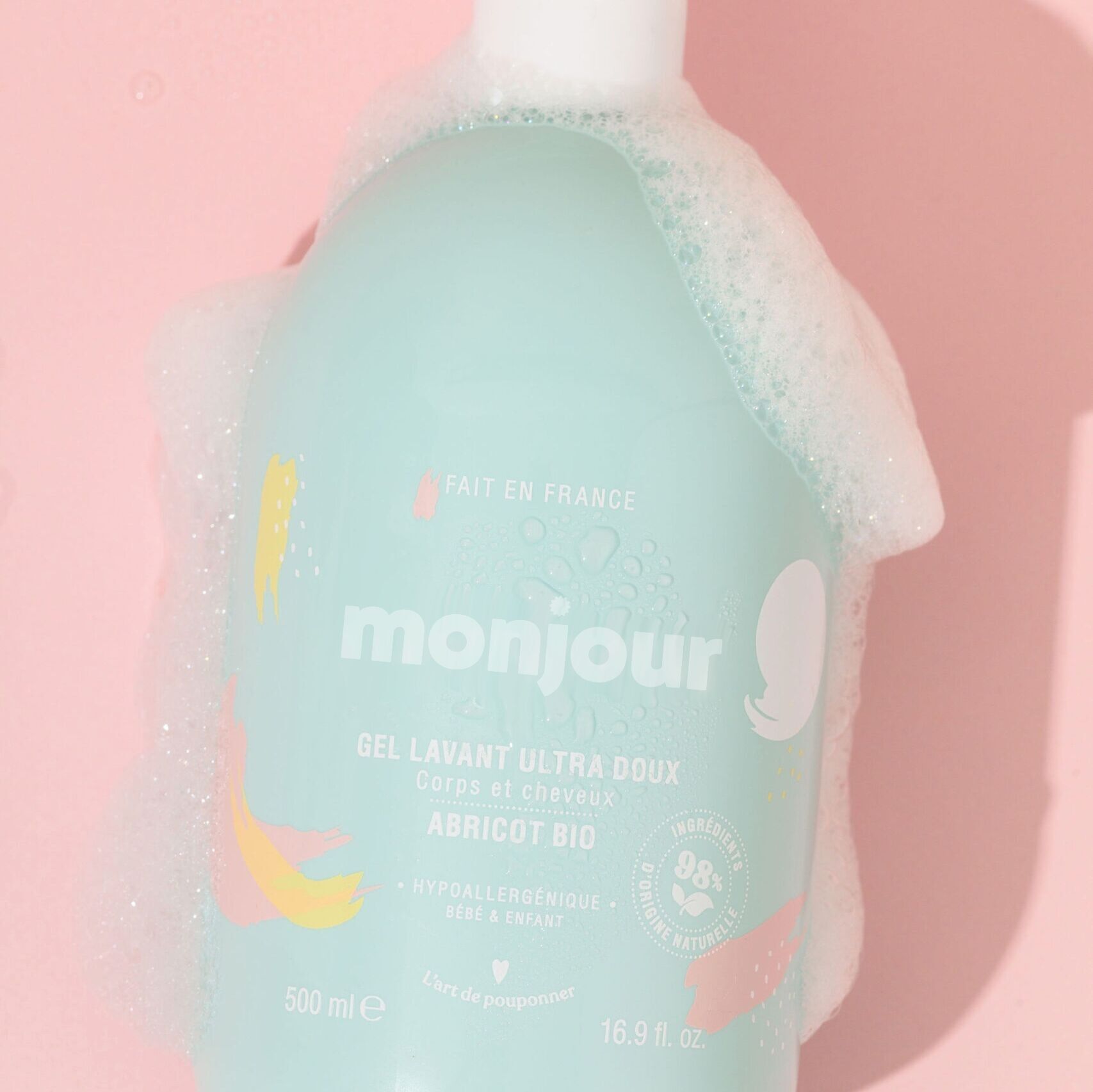 Gel lavant corps & cheveux 500 mL - dès la naissance