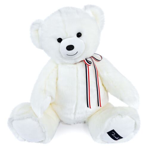 L'OURS FRANCAIS Gaby 50cm - Blanc