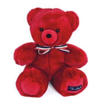 L'OURS Français Lou 35cm - Rouge 1